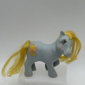 Vintage My Little Pony‎ CUDDLES G1 Magic Message Teddy Bear MLP Hasbro 1984